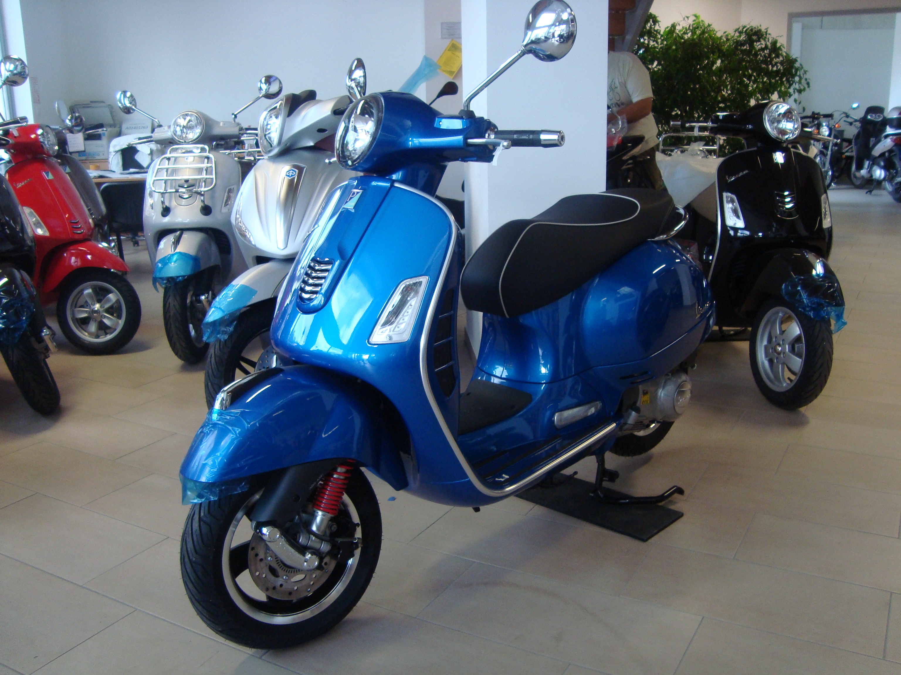 Vespa ruh z Vespa GTS Super